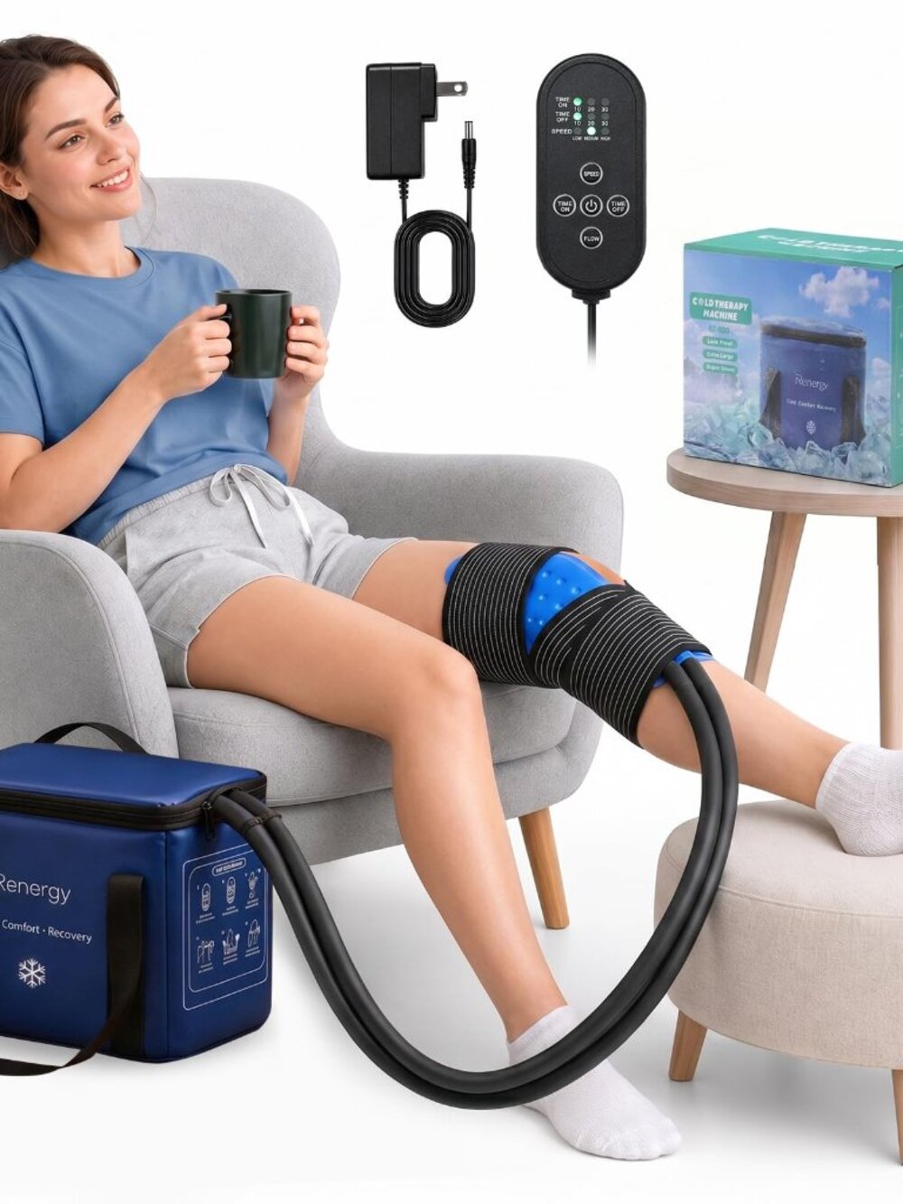 NEW Renergy Ice Machine for Knee Portable Replacement